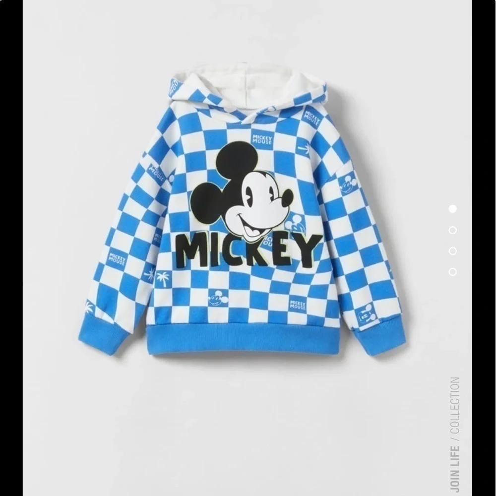 Zara Mickey Mouse Sweatshirt w/Hoodie